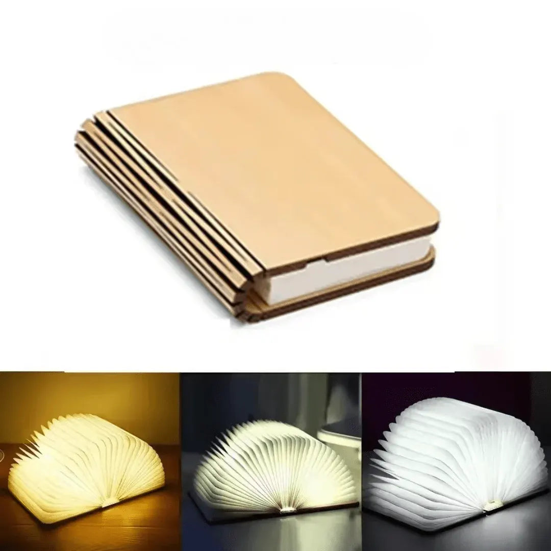 Lumibook 360° Foldable Rechargeable LED Table Lamp