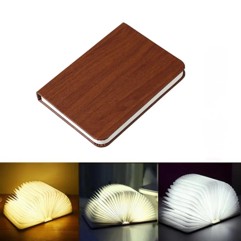 Lumibook 360° Foldable Rechargeable LED Table Lamp