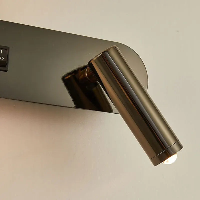 LunarBeam Dual Wall Sconce | Contemporary Nordic Bedside Lighting