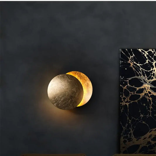 Lunaris Solar Eclipse Wall Sconce | Modern Contemporary Lighting Fixture