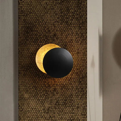 Lunaris Solar Eclipse Wall Sconce | Modern Contemporary Lighting Fixture