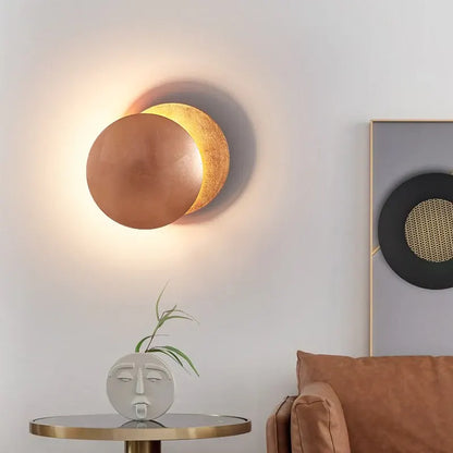 Lunaris Solar Eclipse Wall Sconce | Modern Contemporary Lighting Fixture