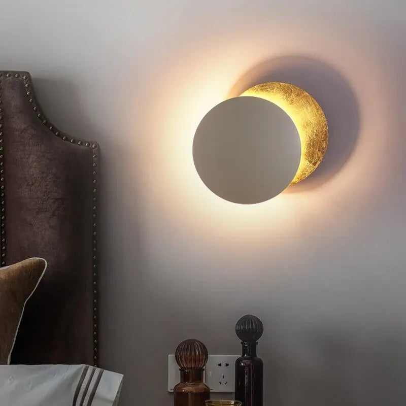 Lunaris Solar Eclipse Wall Sconce | Modern Contemporary Lighting Fixture