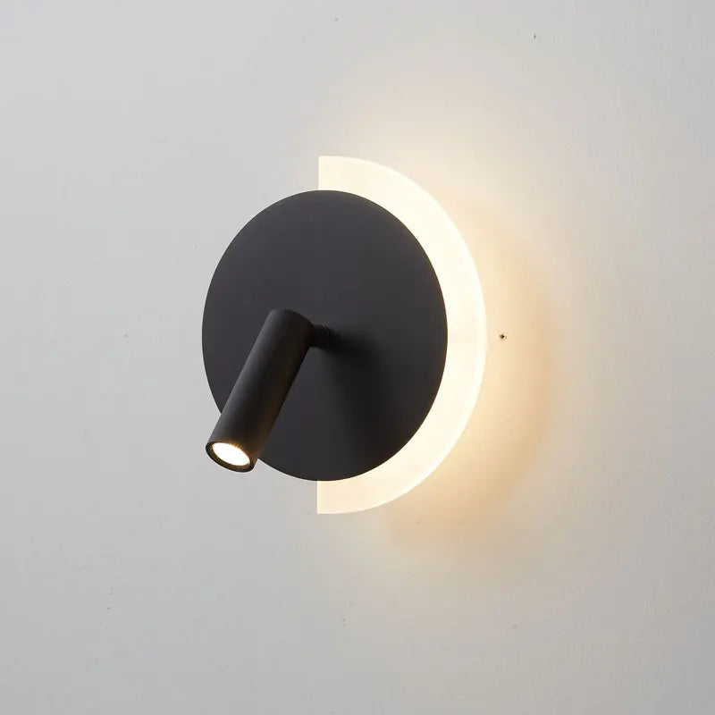 LunaSpot LED Wall Sconce | Contemporary Bedside Lighting Design