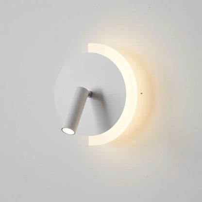 LunaSpot LED Wall Sconce | Contemporary Bedside Lighting Design