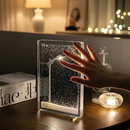 Magical Winter Snowfall Decorative Lamp Light