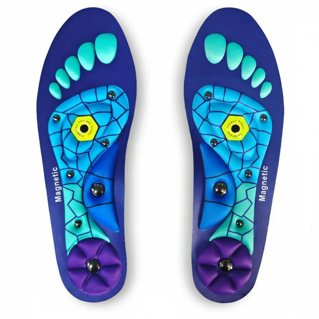 Magnetic Acupressure Arch Support Insoles for Running