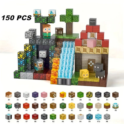 Magnetic Building Blocks Creative Cube Set for Kids Play