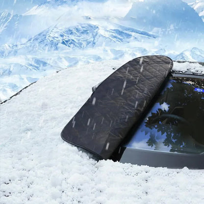 Magnetic Car Windshield Cover - All Weather Snow & Ice Protection Shield