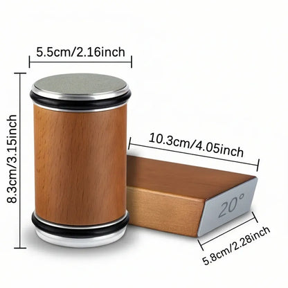Magnetic Diamond Stone Knife Sharpening Set with Angle Guide