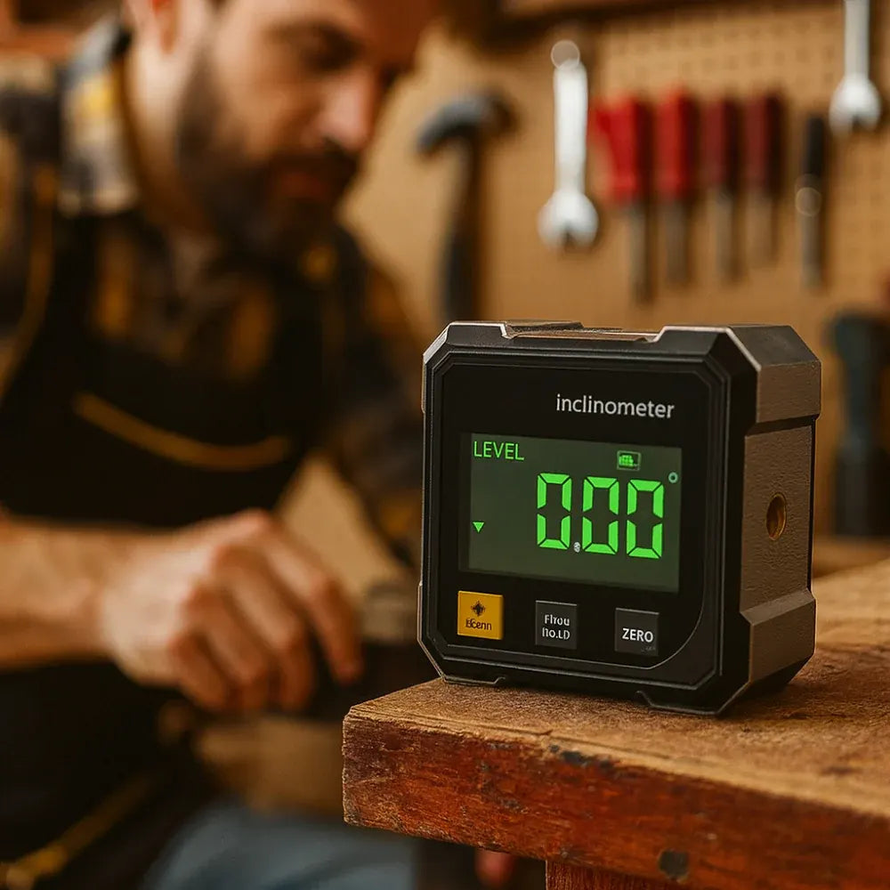 Magnetic Digital Laser Angle Gauge Measuring Tool
