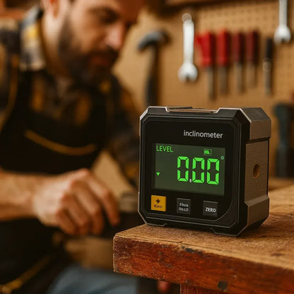 Magnetic Digital Laser Angle Gauge Measuring Tool
