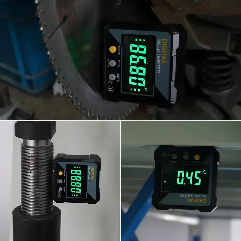 Magnetic Digital Laser Angle Gauge Measuring Tool