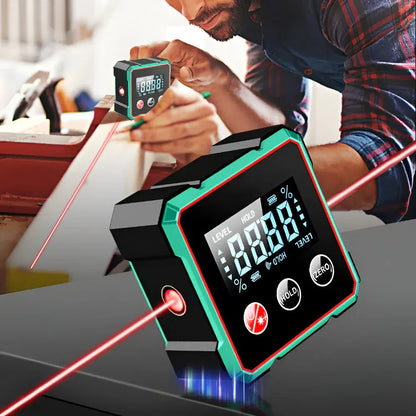 Magnetic Digital Laser Angle Gauge Measuring Tool