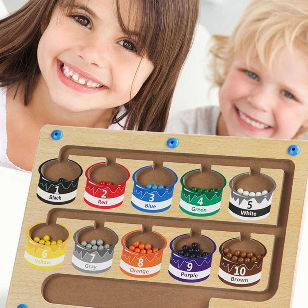 Magnetic Maze Puzzle Board for Toddlers Learning Game