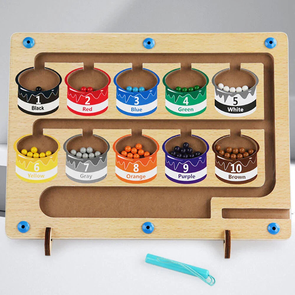 Magnetic Maze Puzzle Board for Toddlers Learning Game