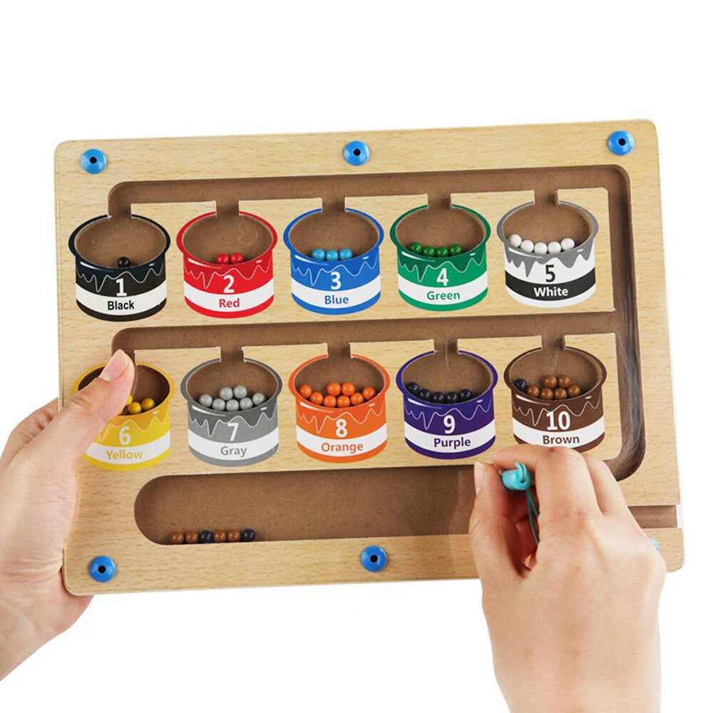 Magnetic Maze Puzzle Board for Toddlers Learning Game