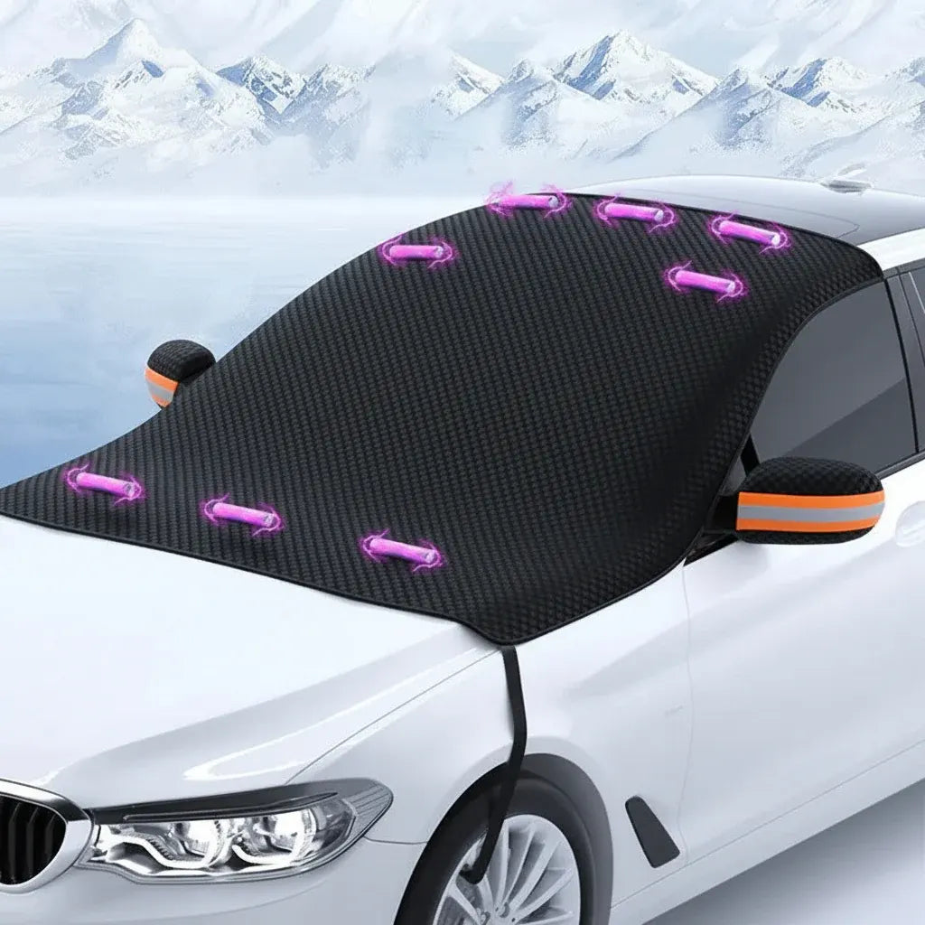Magnetic Oxford Fabric Windshield Cover for Ice and Snow Protection