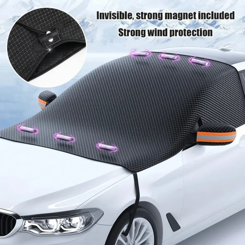 Magnetic Oxford Fabric Windshield Cover for Ice and Snow Protection