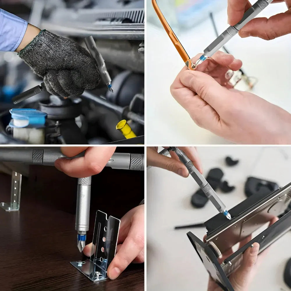 Magnetic Ratchet Screwdriver Precision Toolkit Set
