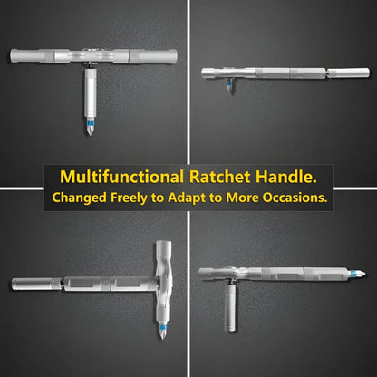 Magnetic Ratchet Screwdriver Precision Toolkit Set