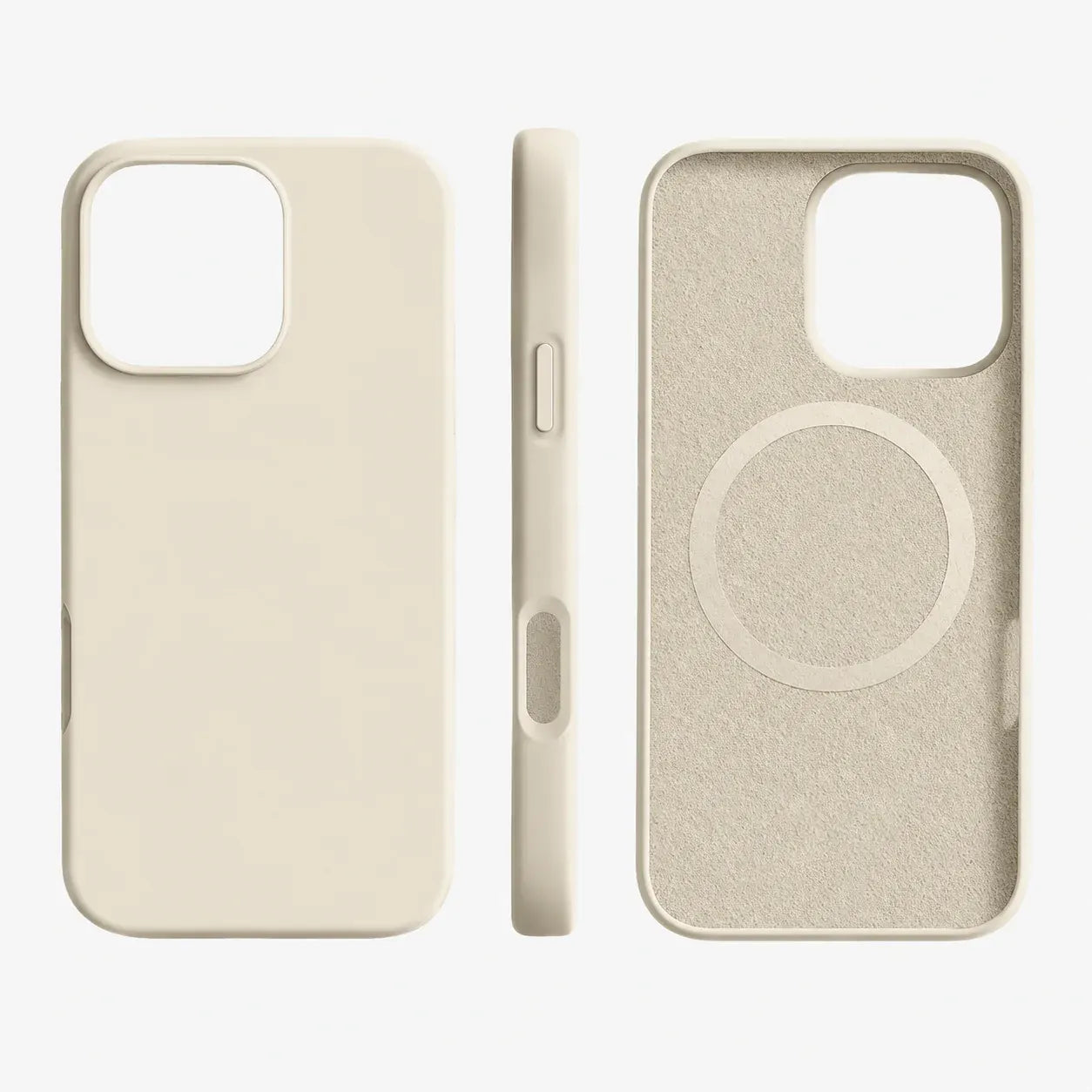 Magnetic Silicone Phone Cover with Wireless Charging Support