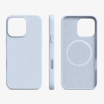 Magnetic Silicone Phone Cover with Wireless Charging Support