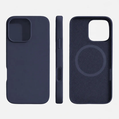 Magnetic Silicone Phone Cover with Wireless Charging Support