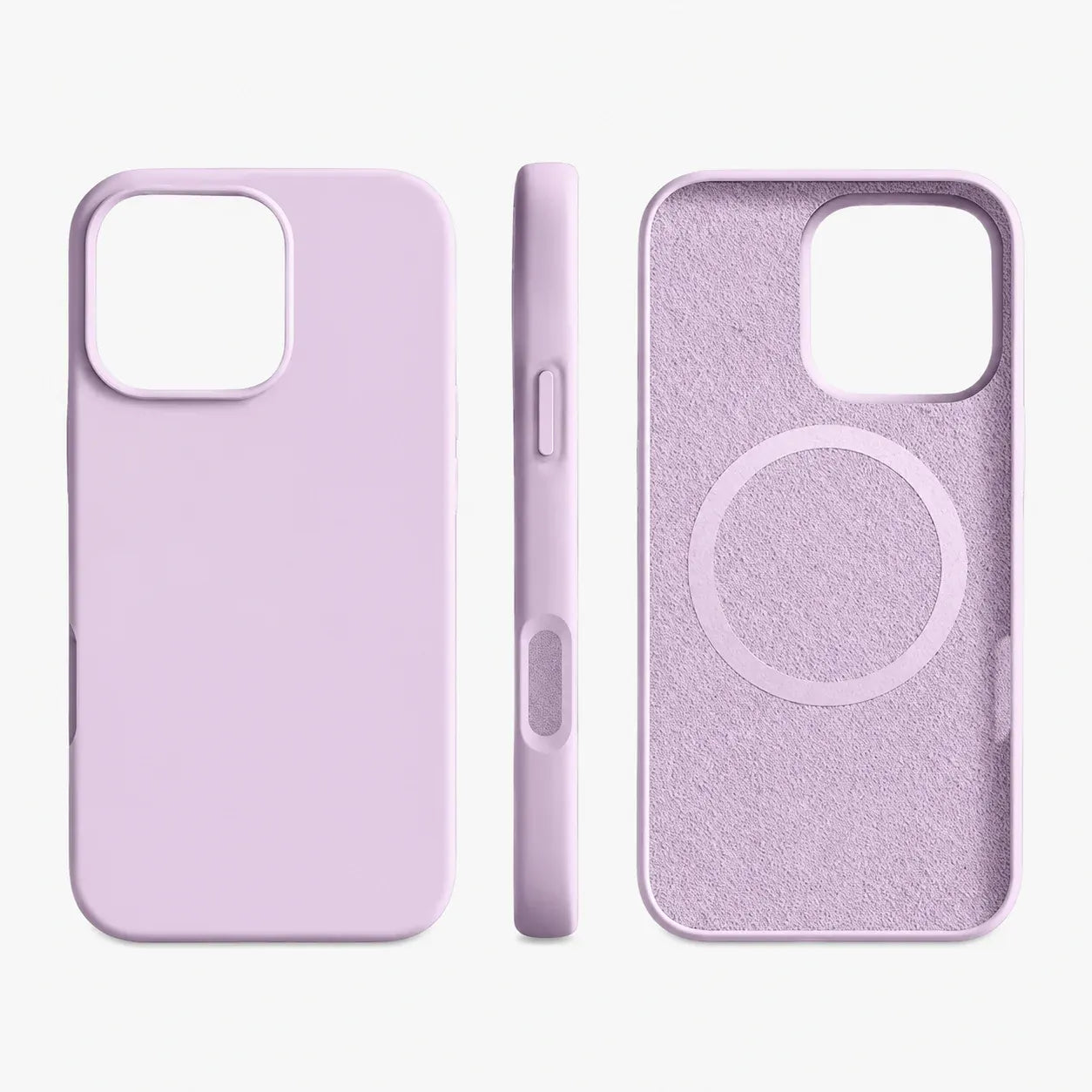 Magnetic Silicone Phone Cover with Wireless Charging Support