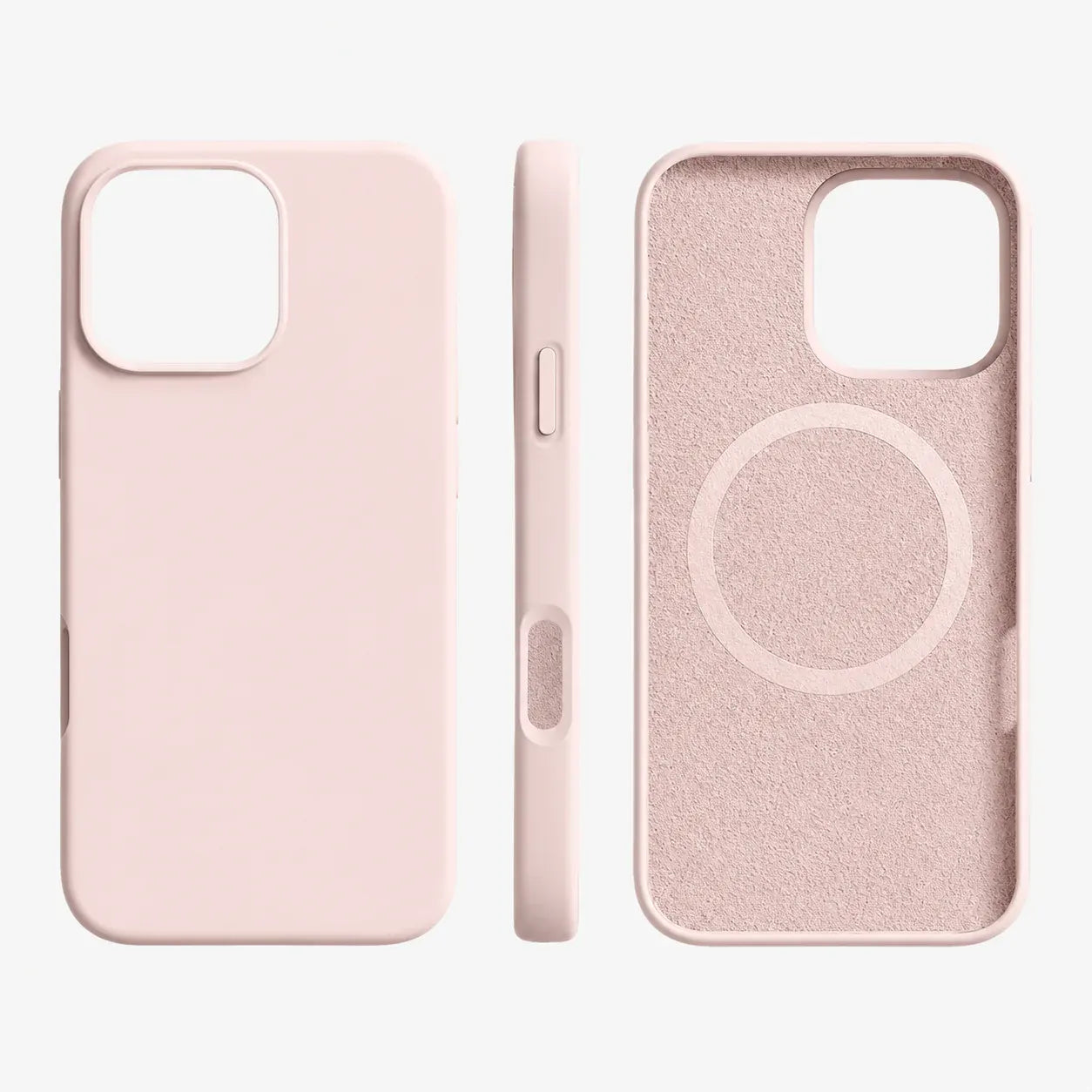 Magnetic Silicone Phone Cover with Wireless Charging Support
