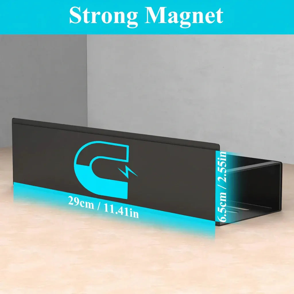 Magnetic Spice Rack Set for Refrigerator Kitchen Storage Organization