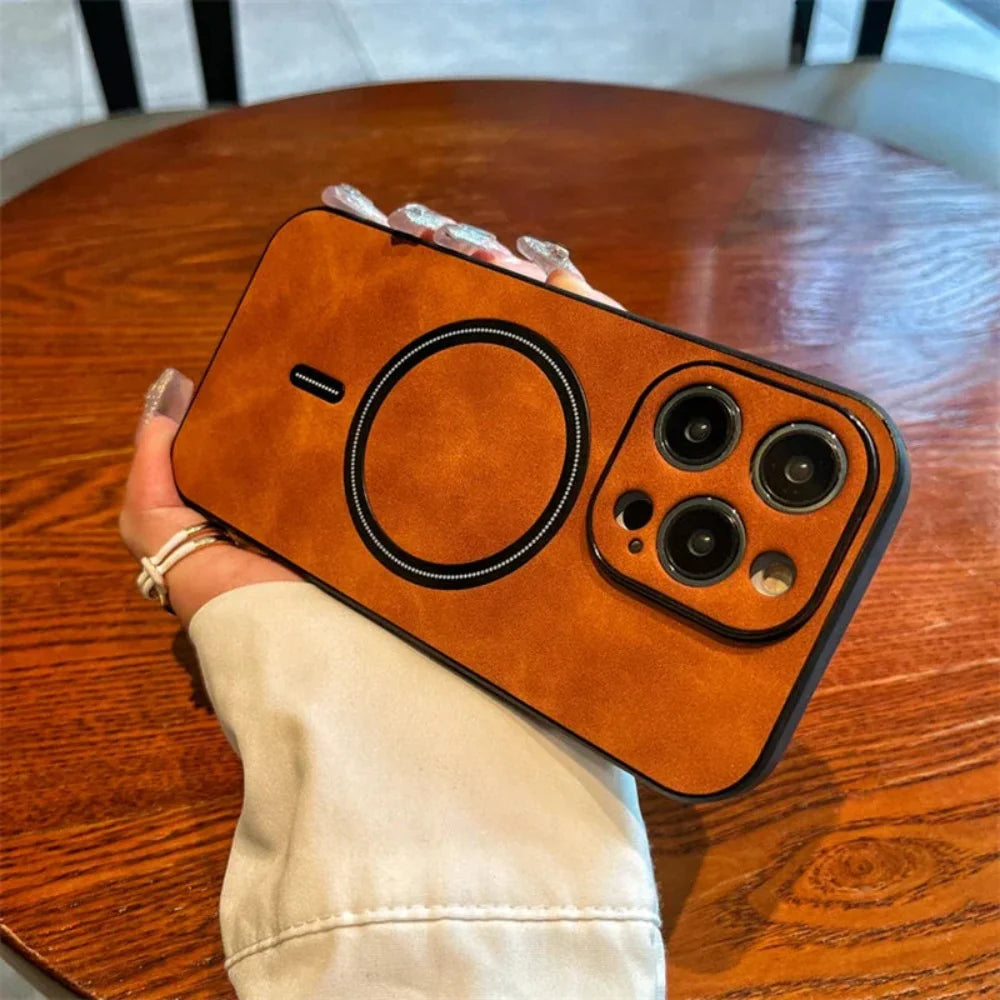 Magnetic Textured Slim MagSafe Phone Cover
