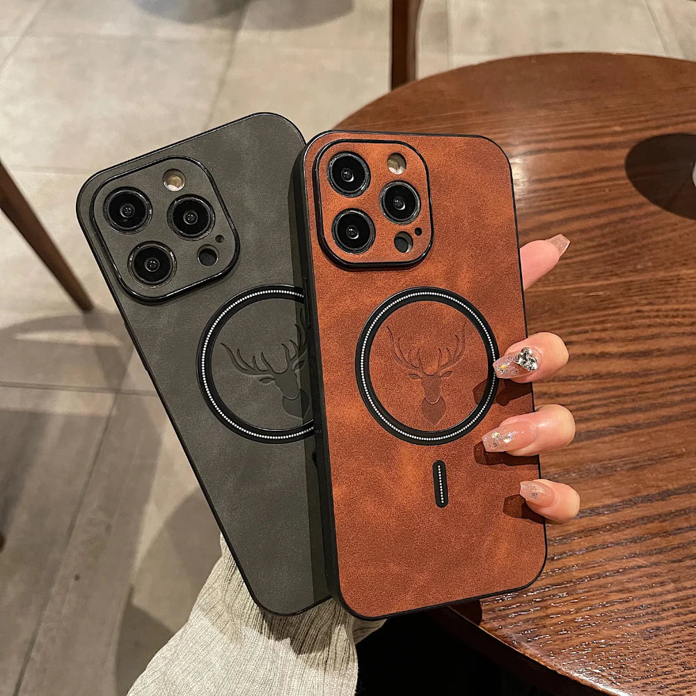 Magnetic Textured Slim MagSafe Phone Cover
