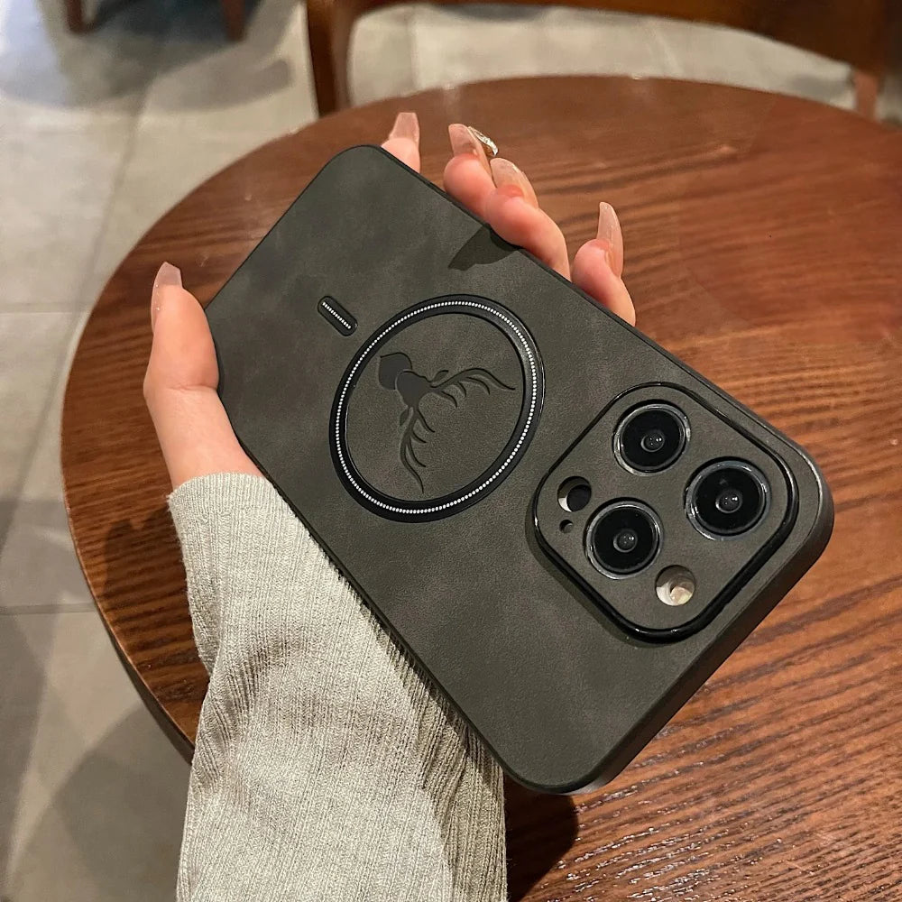 Magnetic Textured Slim MagSafe Phone Cover