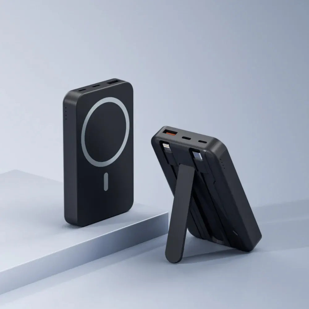 Magnetic Wireless Power Bank with Portable Charging Stand