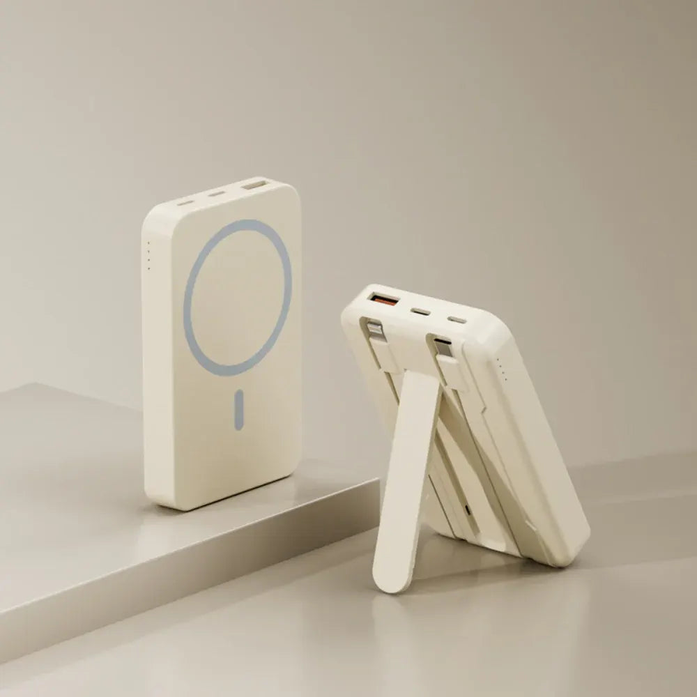 Magnetic Wireless Power Bank with Portable Charging Stand