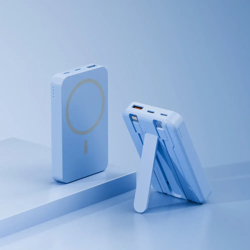 Magnetic Wireless Power Bank with Portable Charging Stand