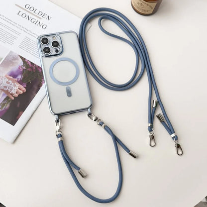 MagSafe Compatible Crossbody Phone Case with Strap Lanyard