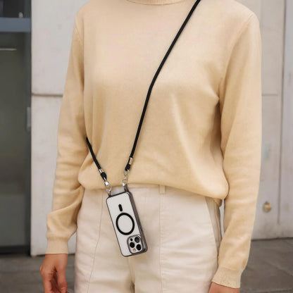 MagSafe Compatible Crossbody Phone Case with Strap Lanyard