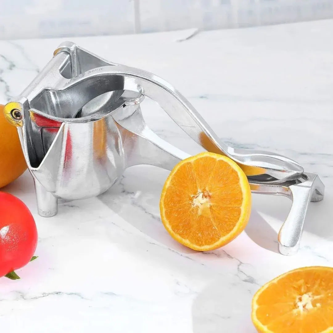 Manual Hand Press Stainless Steel Citrus Juicer for Fresh Juice