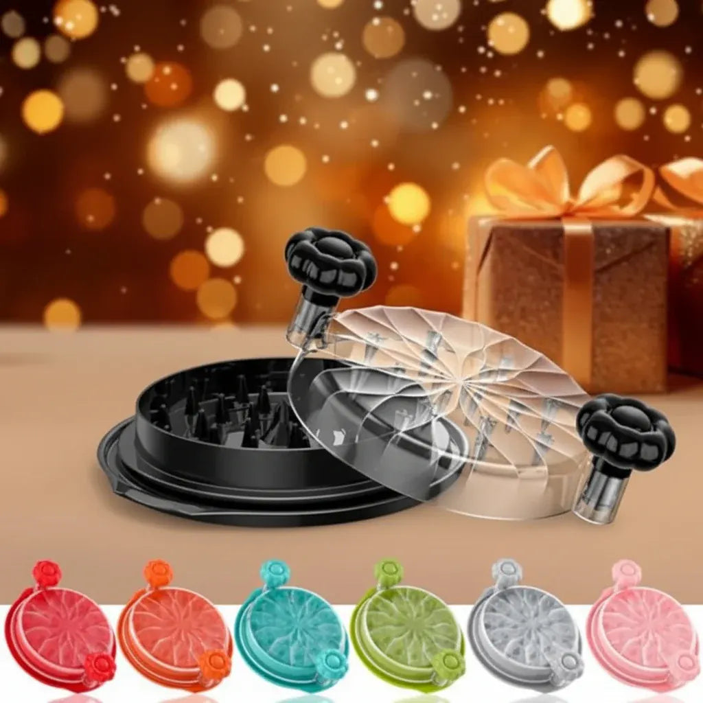 Manual Meat Shredder Kitchen Tool with Non-Slip Glass Bowl Base