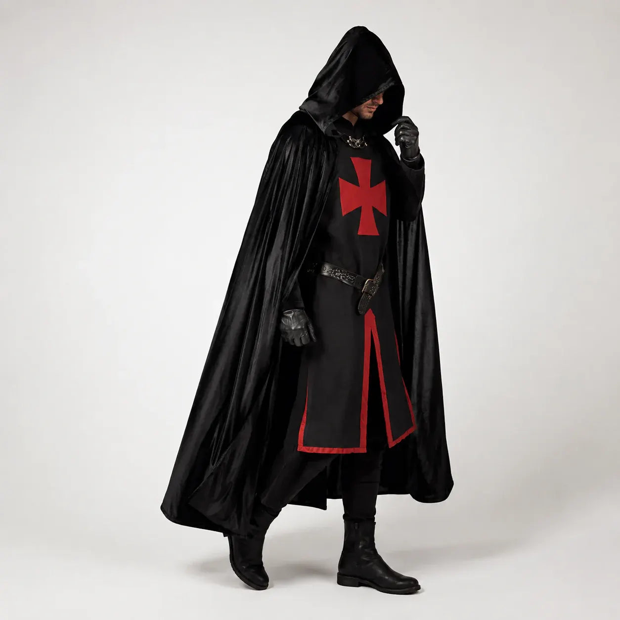 Medieval Knight Cape Cosplay Costume for Halloween