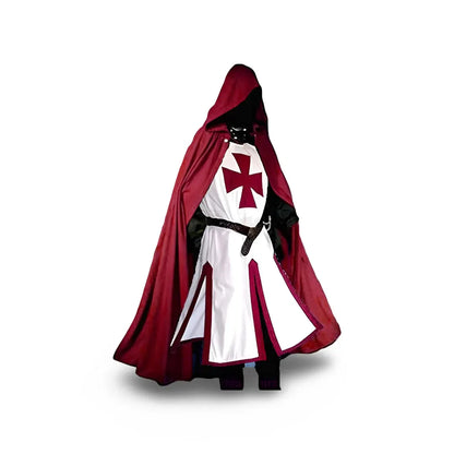Medieval Knight Cape Cosplay Costume for Halloween