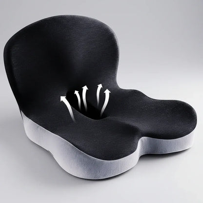 Memory Foam Office Chair Seat Cushion for Comfortable Posture Support