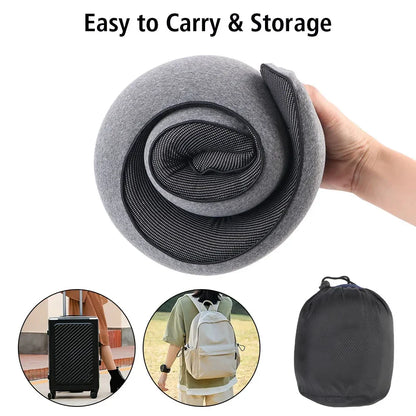 Memory Foam U-Shaped Travel Neck Support Pillow