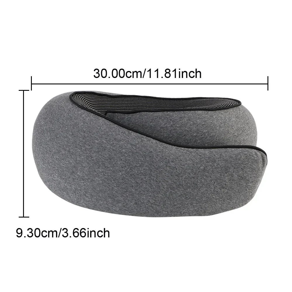 Memory Foam U-Shaped Travel Neck Support Pillow