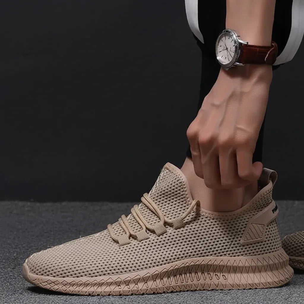 Men's Breathable Mesh Lightweight Sneakers for Running & Athletic Wear