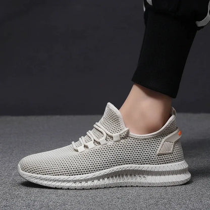 Men's Breathable Mesh Lightweight Sneakers for Running & Athletic Wear