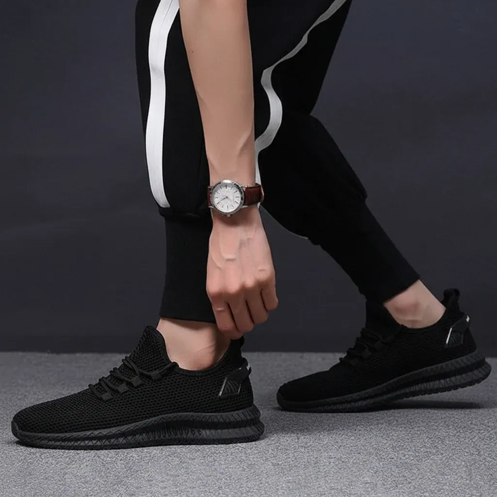 Men's Breathable Mesh Lightweight Sneakers for Running & Athletic Wear