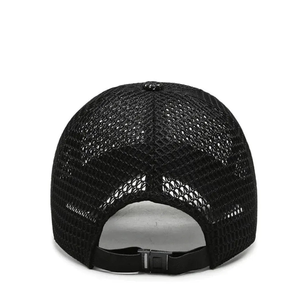 Men's Breathable Mesh Summer Cap for Outdoor Wear